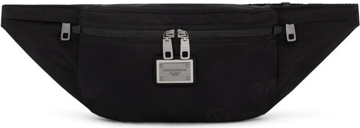 Logo-Plaque Belt Bag