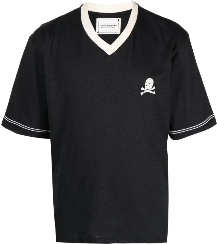 embroidered-logo cotton T-shirt