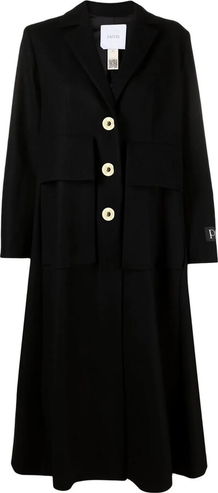 Single-Breasted Maxi Coat