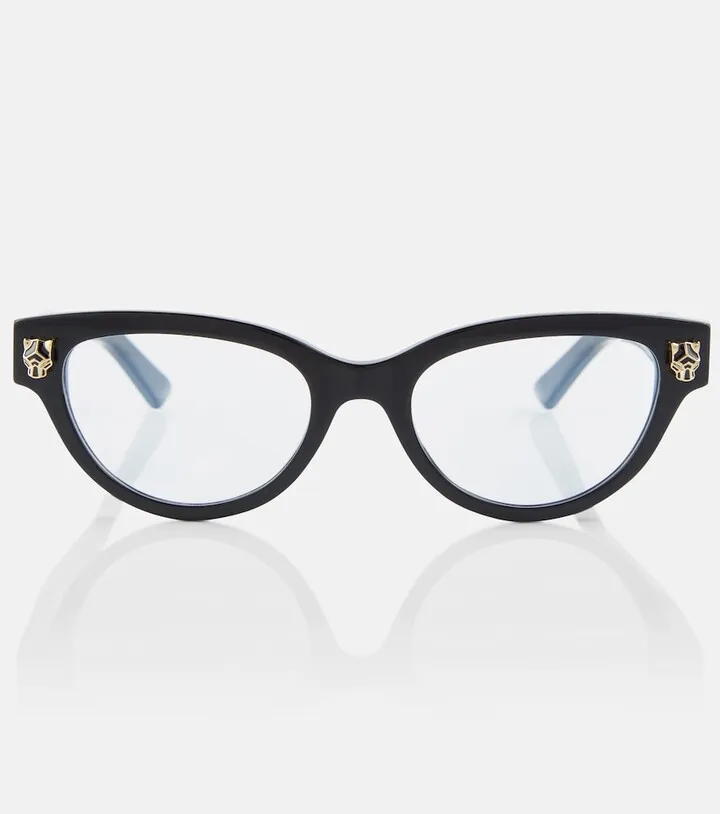 Panthere de Cartier cat-eye glasses