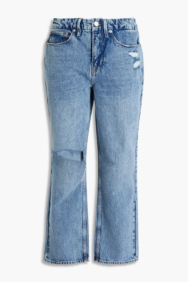 Good 90's Duster distressed boyfriend jeans