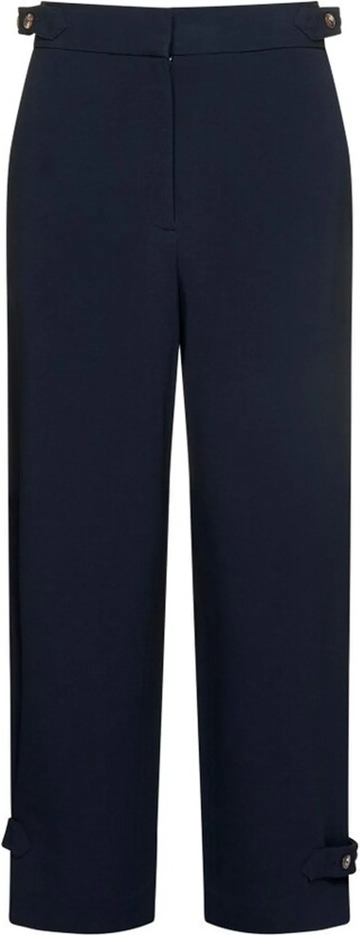 Tory Burch Straight Leg Crepe Pants