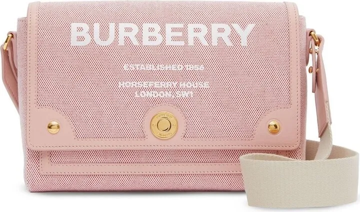 BURBERRY- Horseferry Logo Crossbody Bag