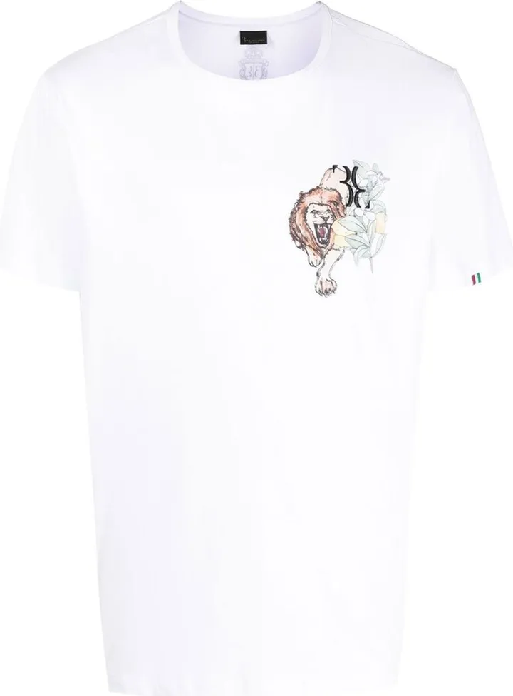 graphic-print short-sleeve T-shirt