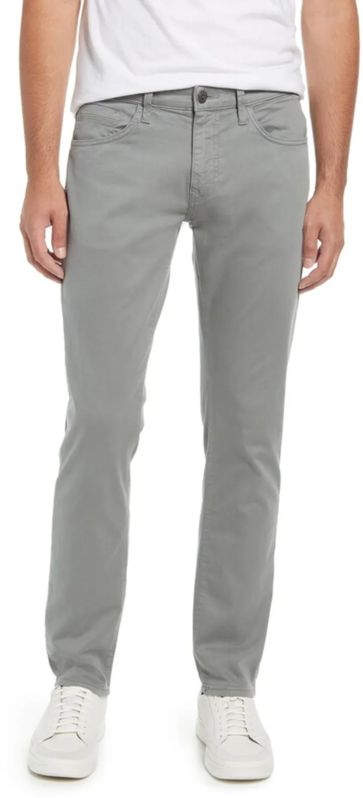 Marcus Slim Straight Leg Five Pocket Pants