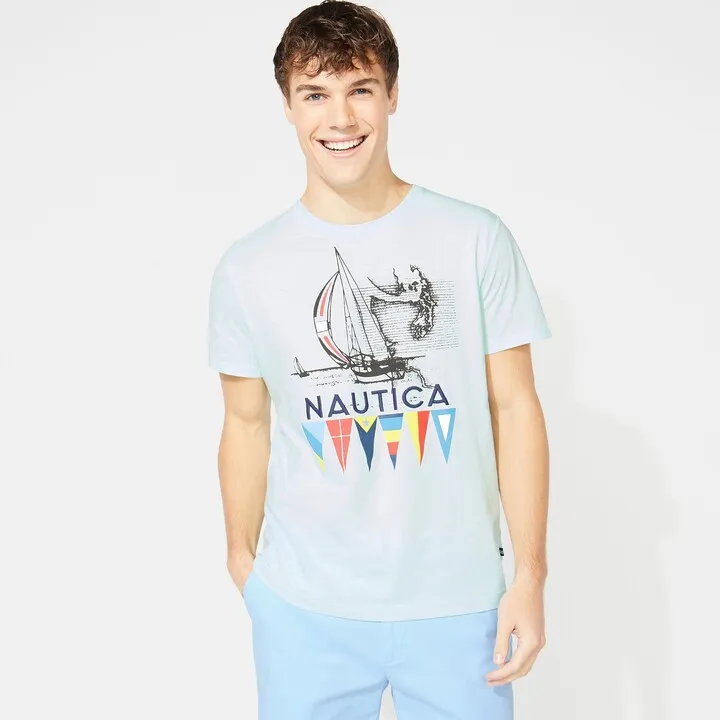 Big & Tall Flag Graphic T-Shirt