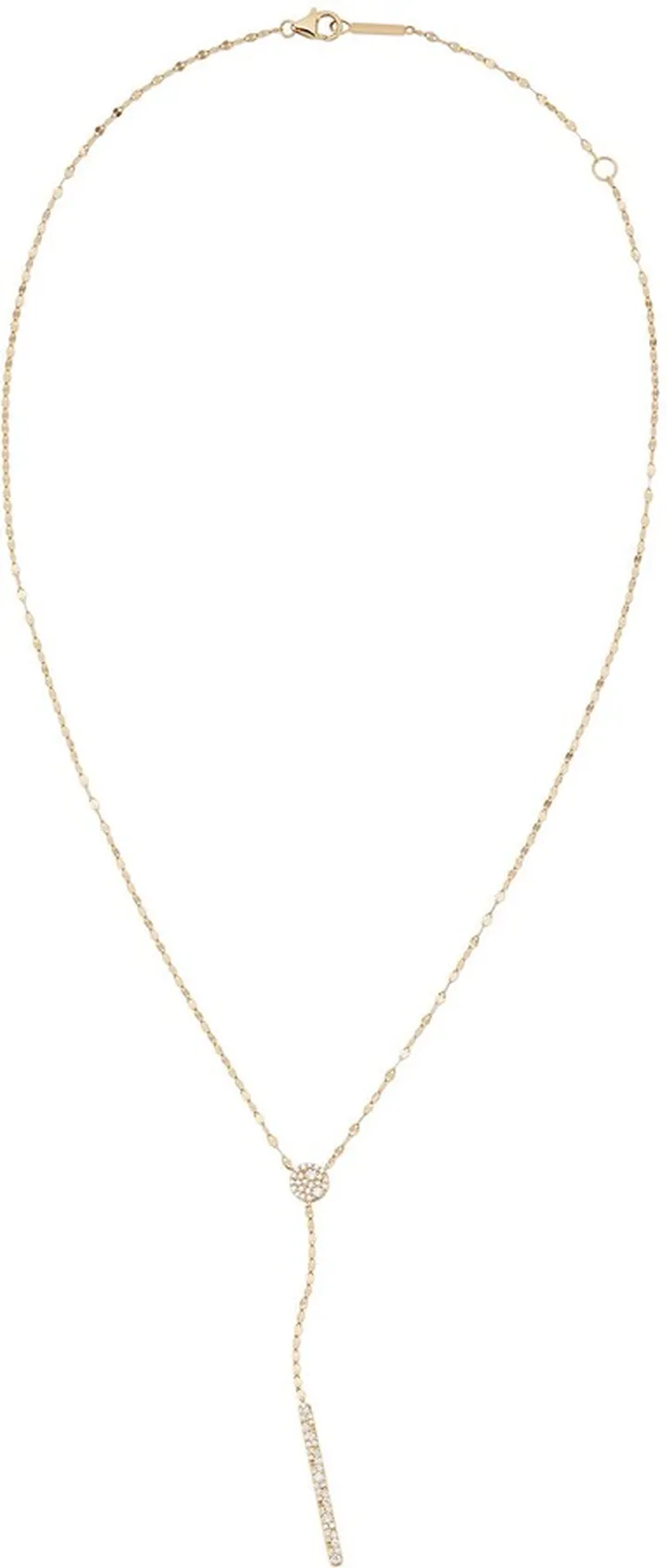 Diamond Cluster Y-Necklace