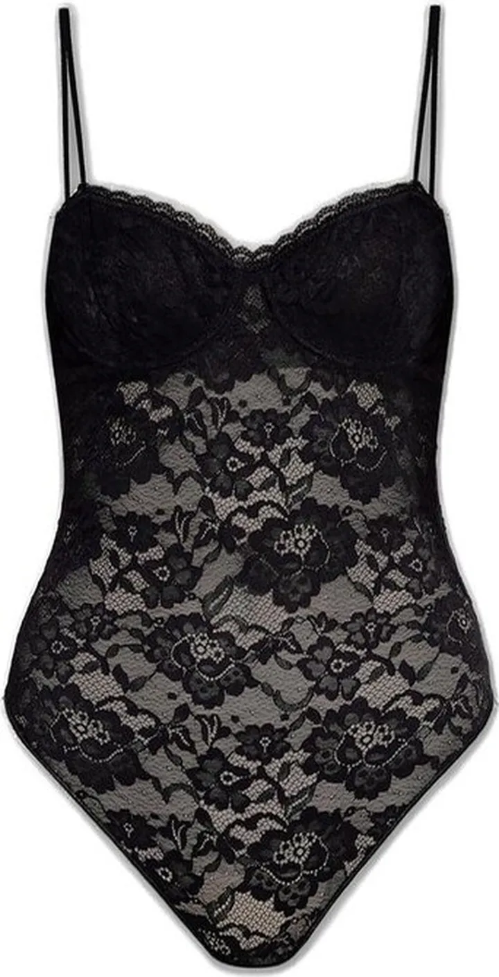 Oséree Lace Sleeveless Bodysuit