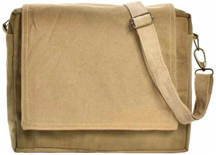 Recycled Military Tent Crossbody Bag