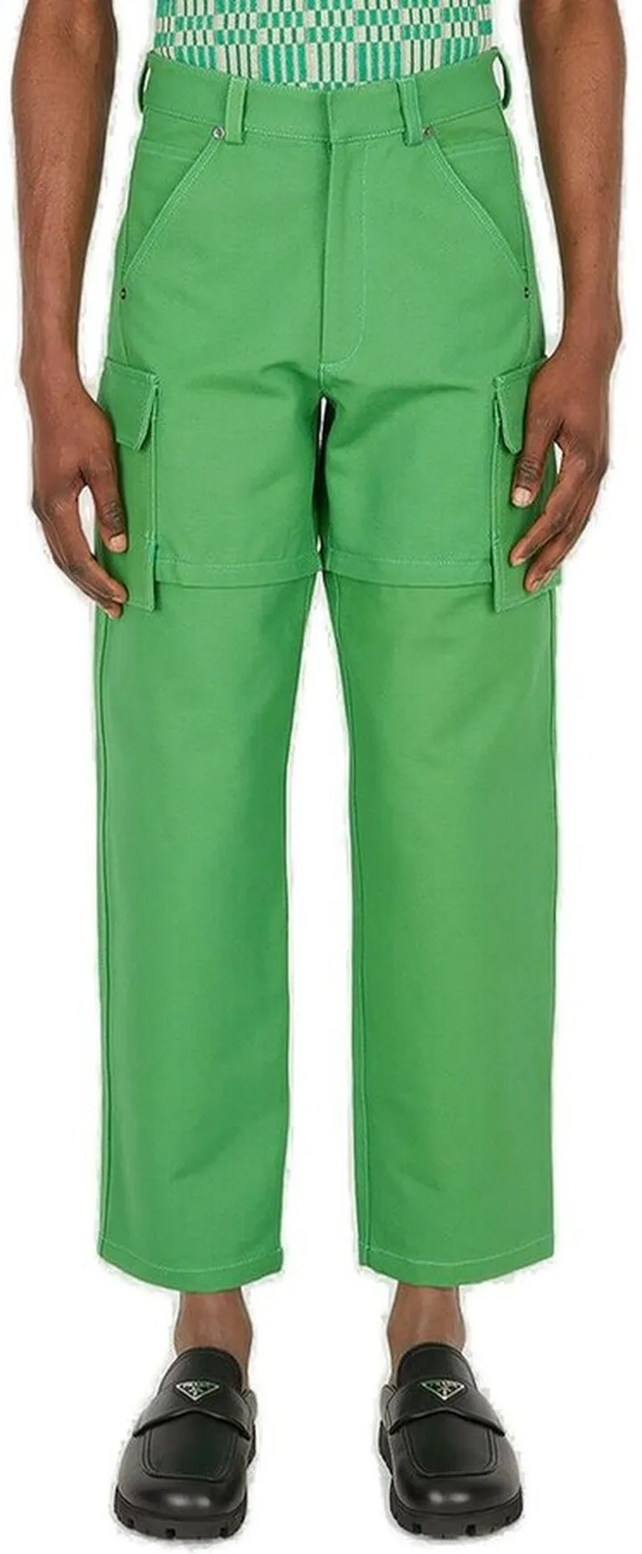 Jacquemus Wide Leg Pocket Detailed Cargo Trousers