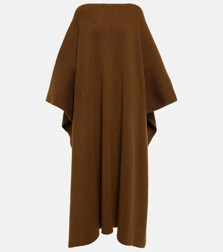 Roman cashmere maxi dress