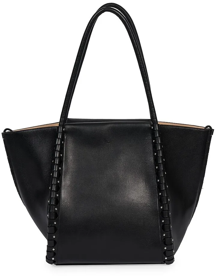 Le Hinge Leather Tote