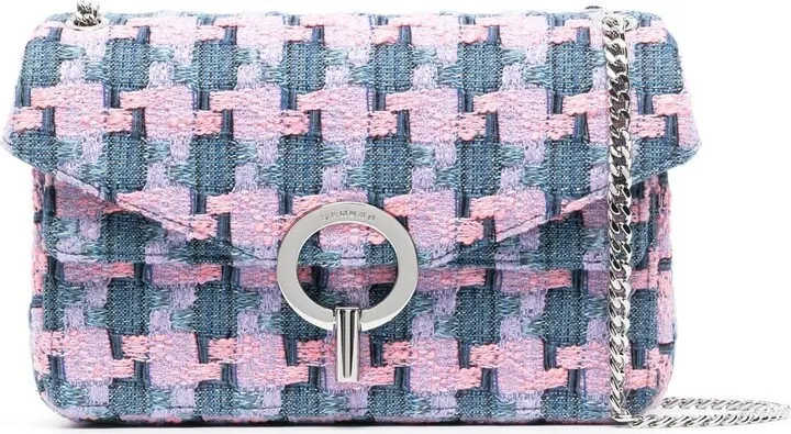 Yza tweed shoulder bag