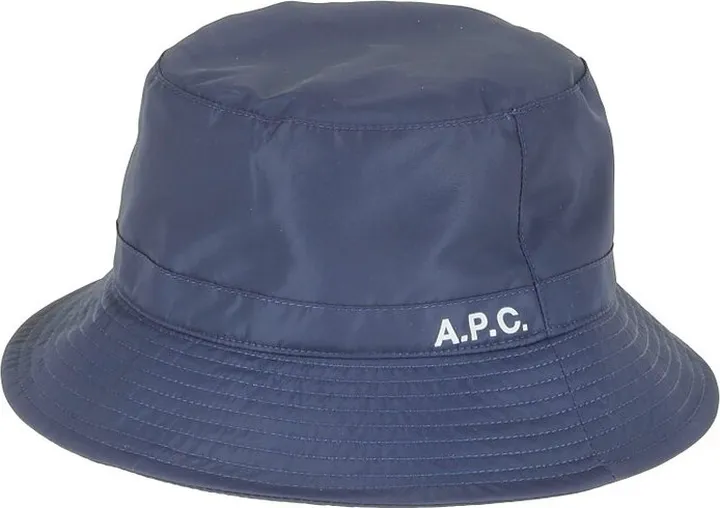 A.P.C. Logo Print Wide Brim Hat