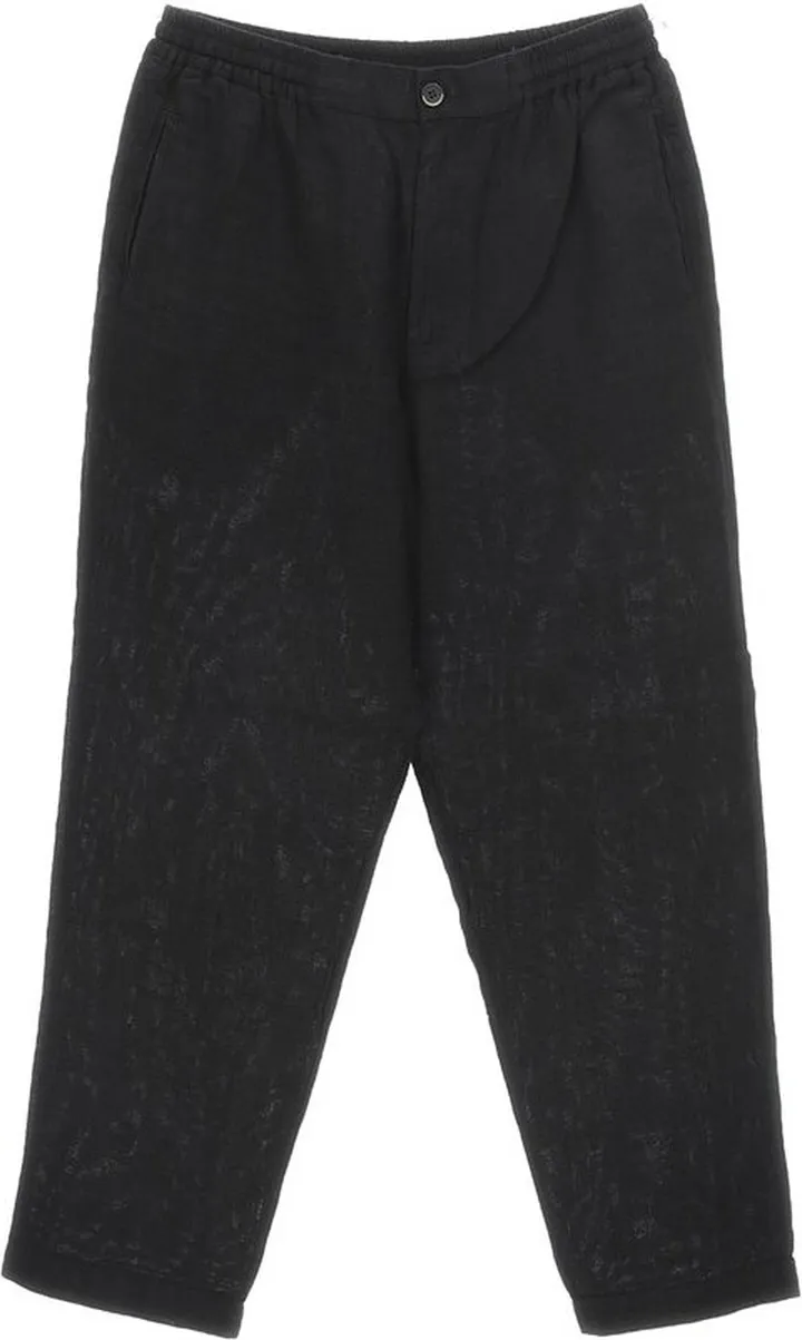 Barena Elastic Waist Cropped Trousers