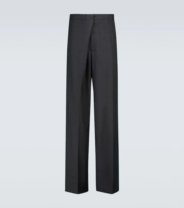 Rental straight-leg pants