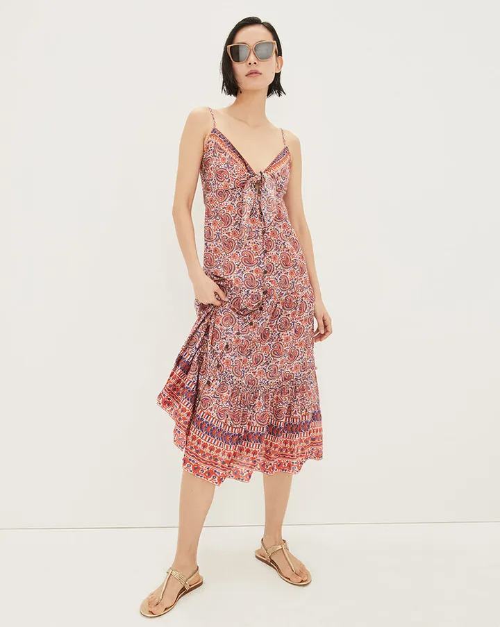 Abilene Paisley Dress