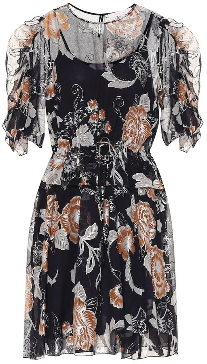 Floral midi dress