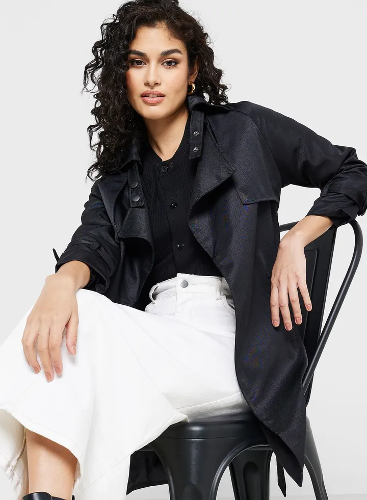 Longline Classic Trench Coat