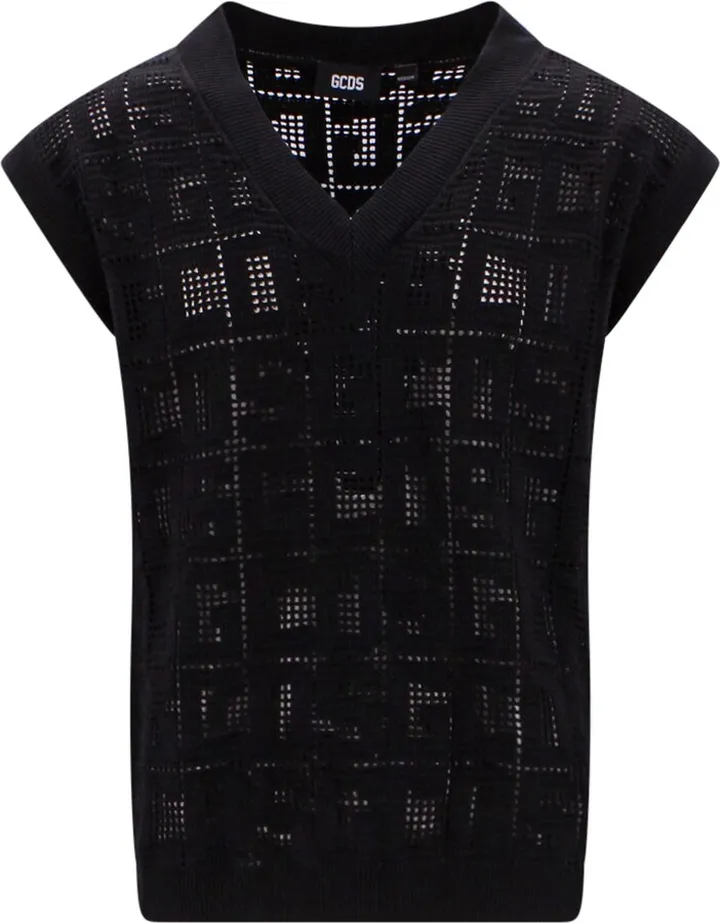 Cotton blend vest