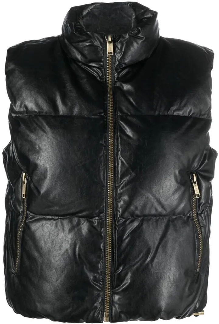 High-Neck Puffer Gilet