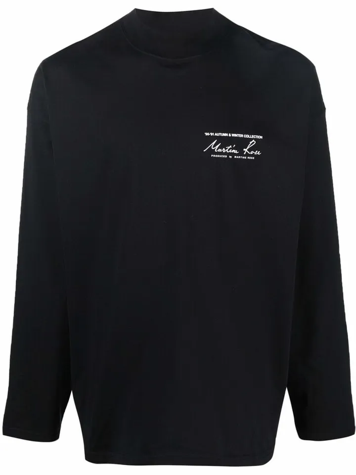 logo-print cotton T-shirt