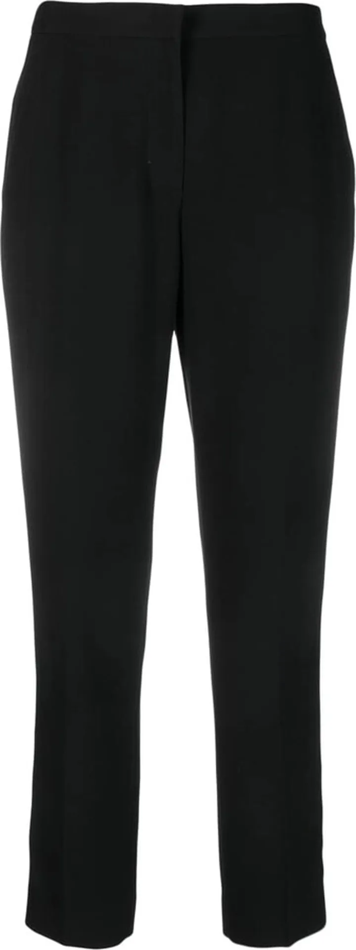 High-Waisted Cropped Trousers