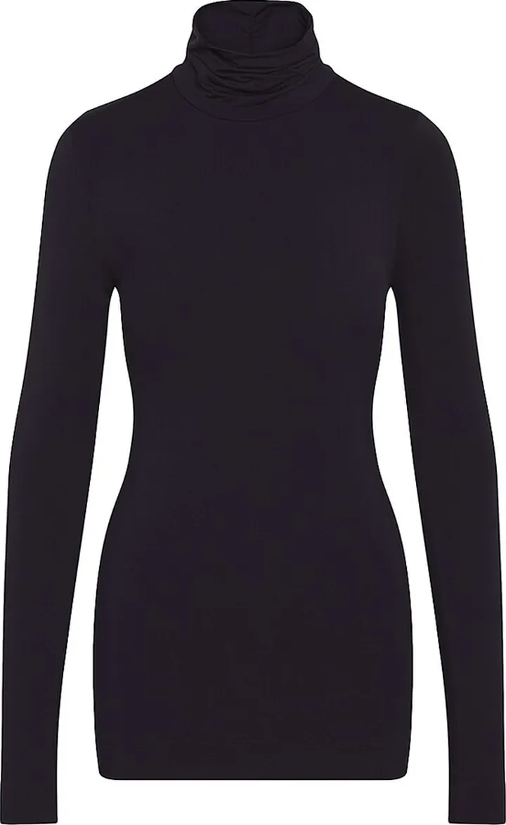 Turtleneck Long-Sleeve T-Shirt