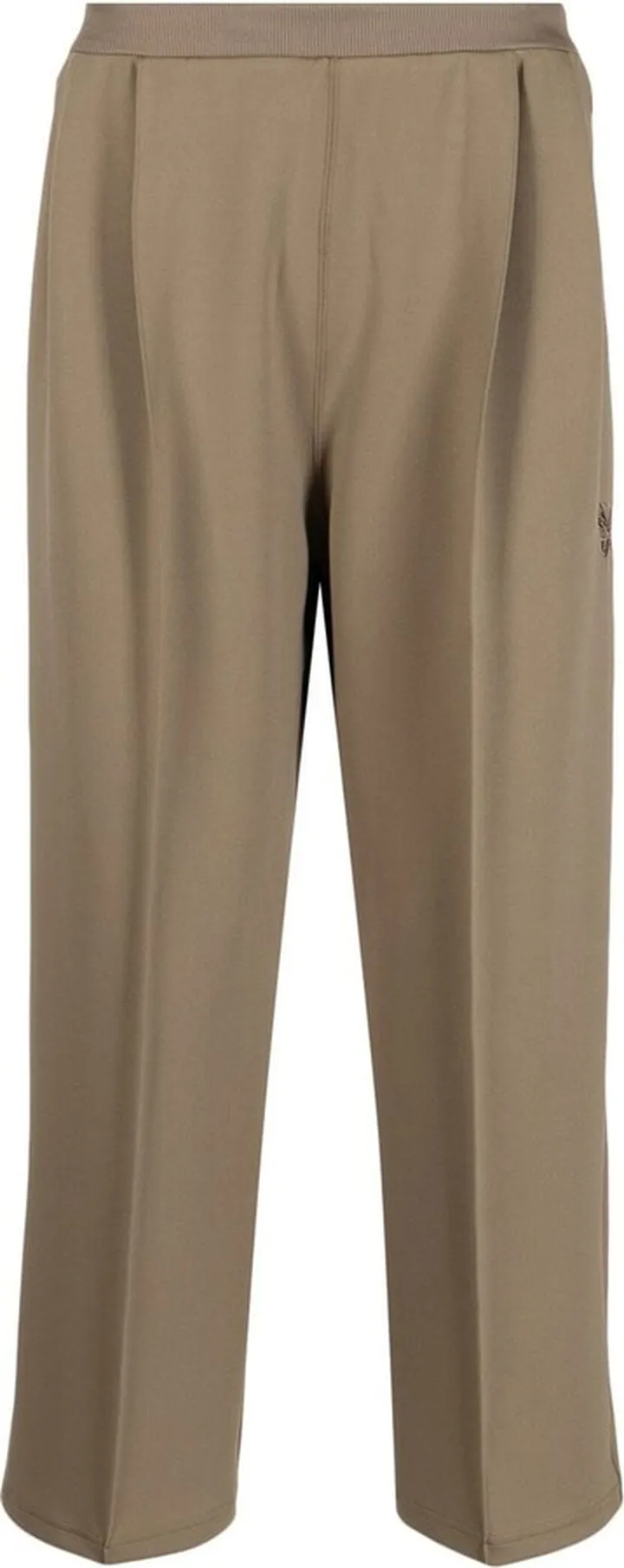 Cropped Pleated Trousers
