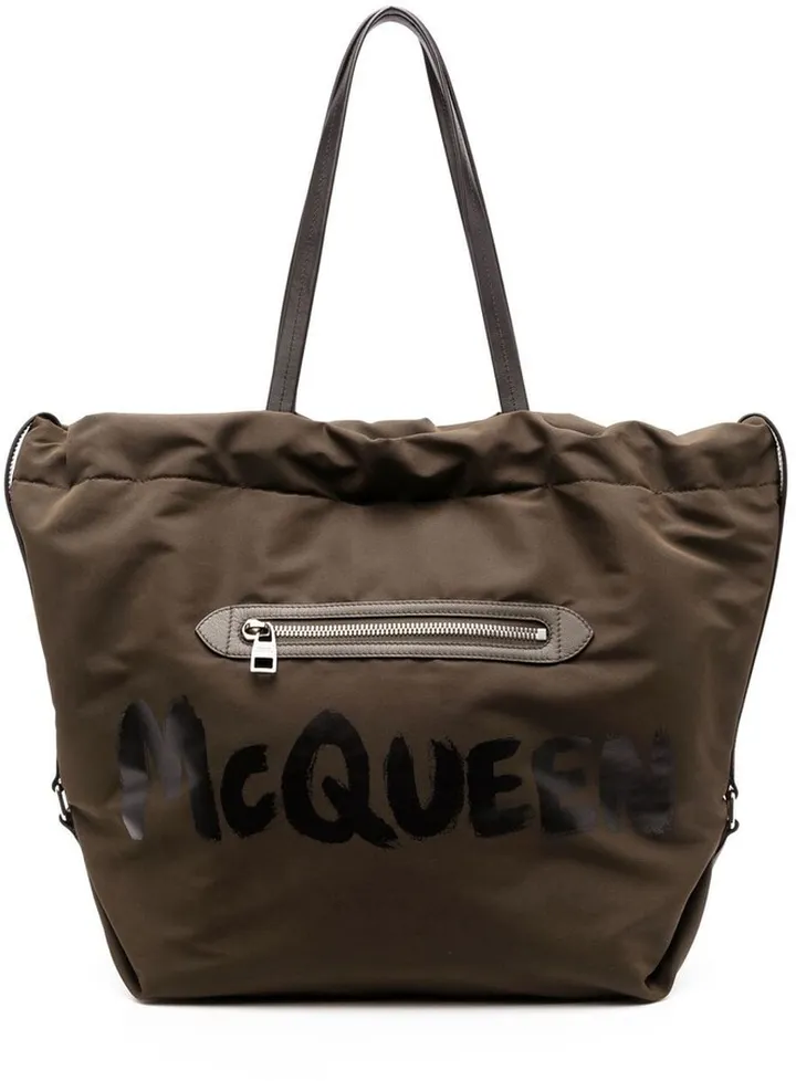 Logo-Print Tote Bag