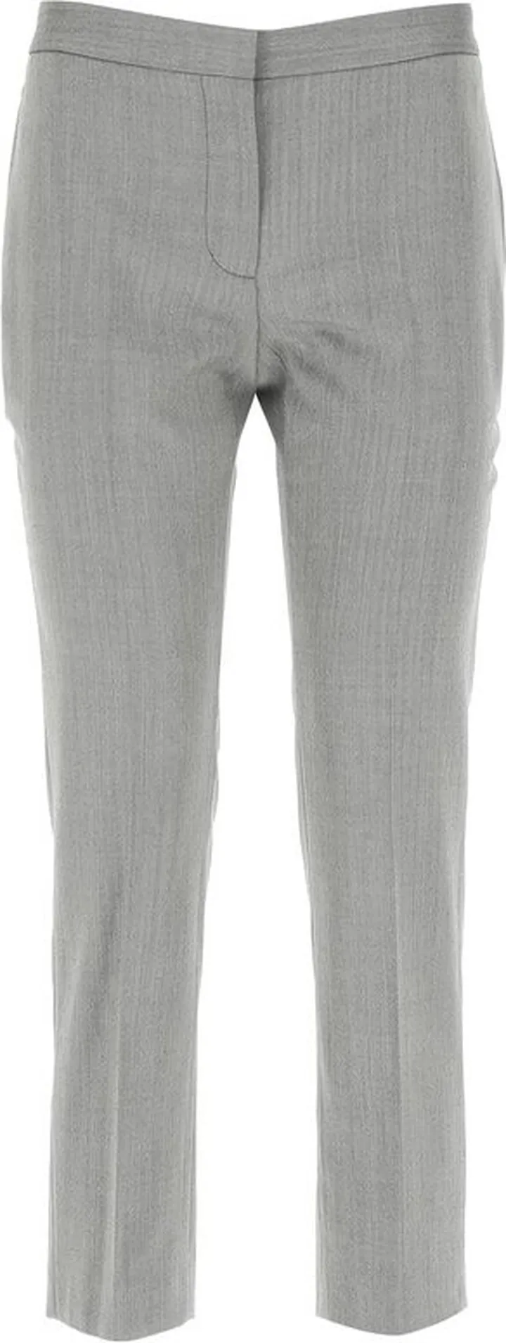 Alexander McQueen Chevron Cropped Trousers