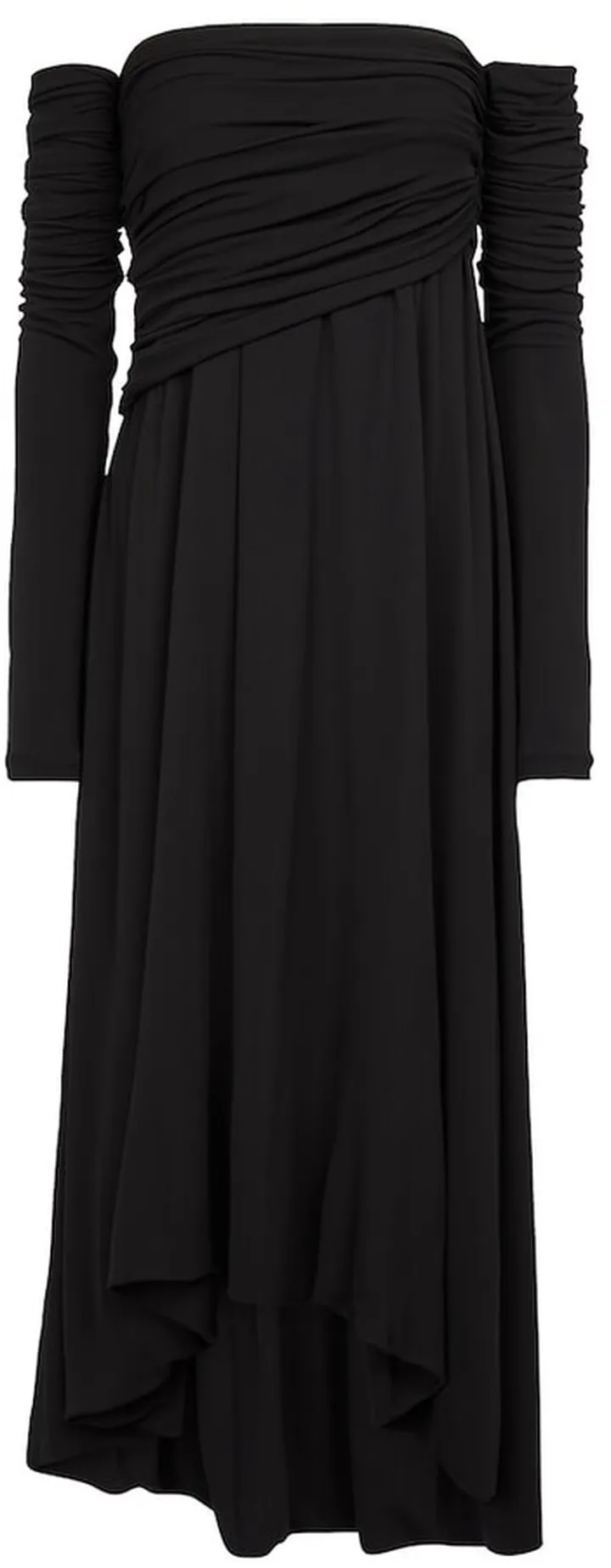 Nerissa crepe jersey midi dress