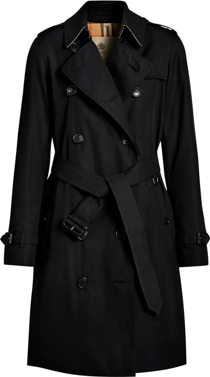 BURBERRY- Kensington Cotton Trench Coat