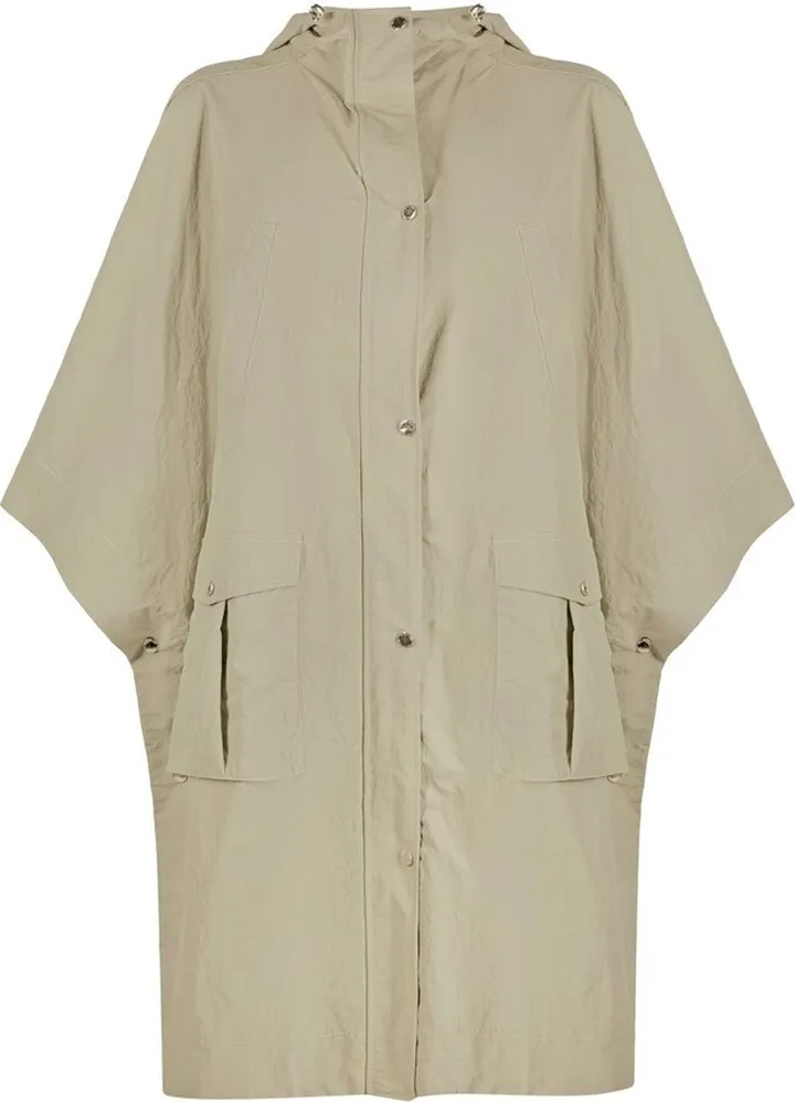 Mid-Length Hooded Cape