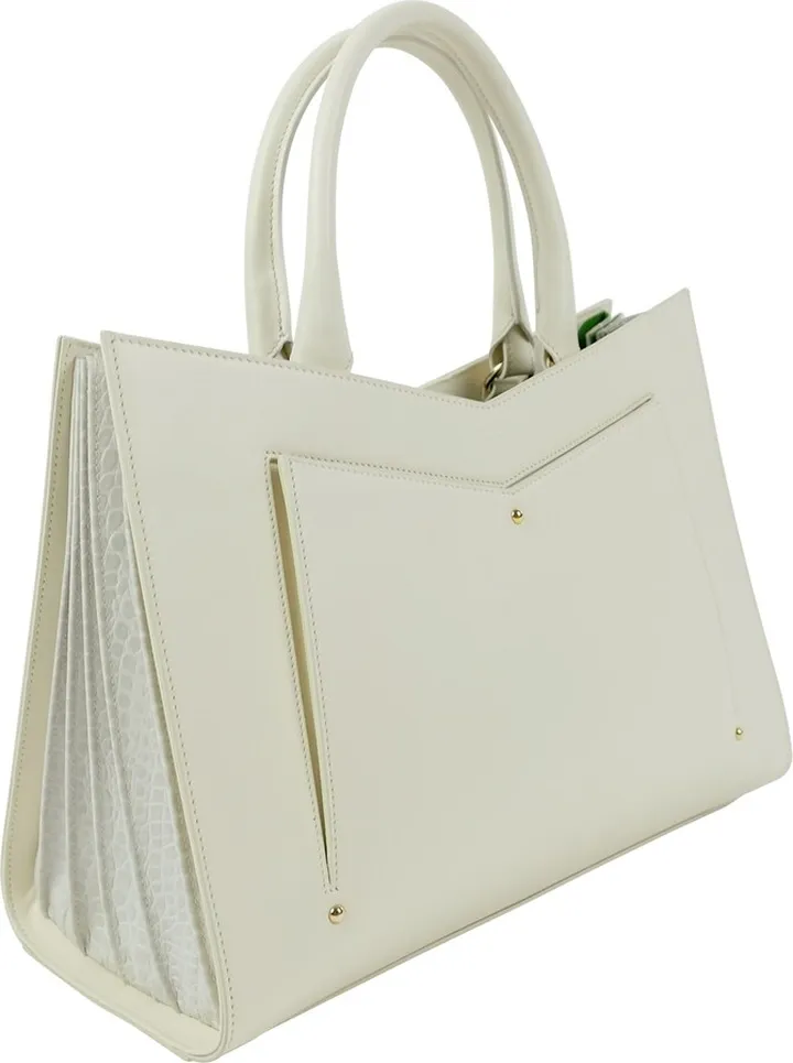Plissé Tote