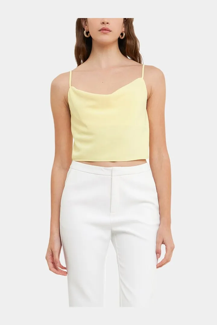 Butter Cami Crop Top