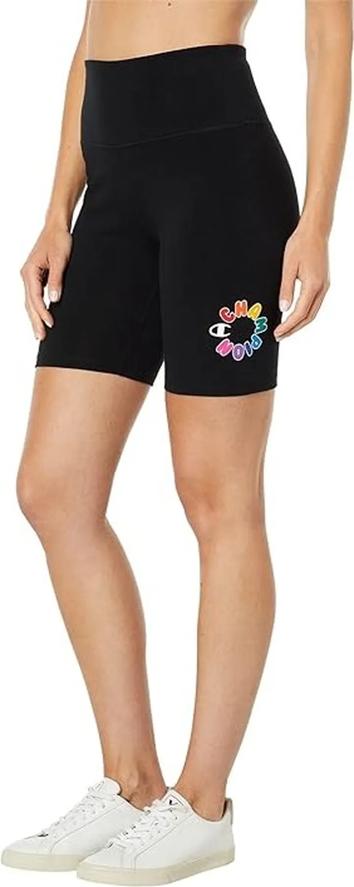 Champion Authentic Bike Shorts - 7 (Black) Women's Shorts