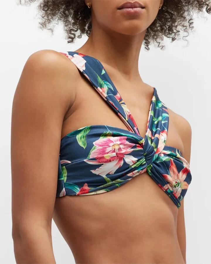 Laelia Floral Bikini Top