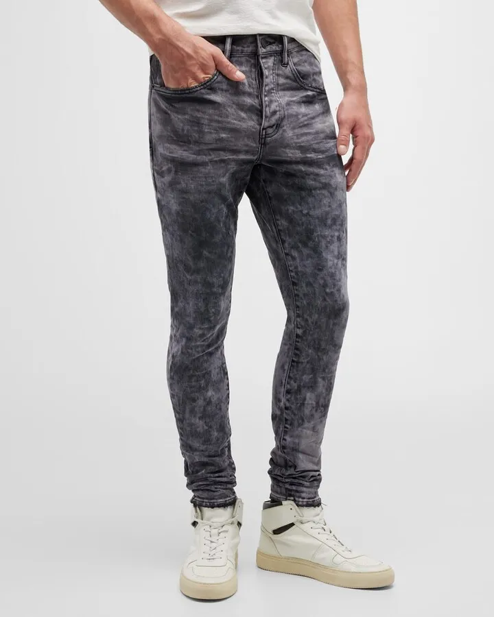 Men's Tinted Skinny Jeans