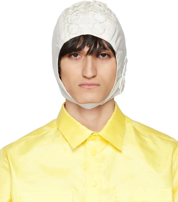 Kanghyuk Off-White Airbag Structured Hat