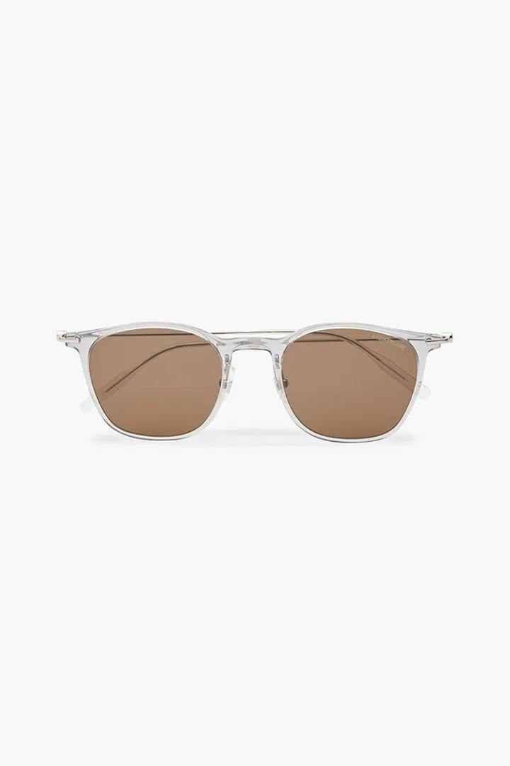 D-frame acetate sunglasses