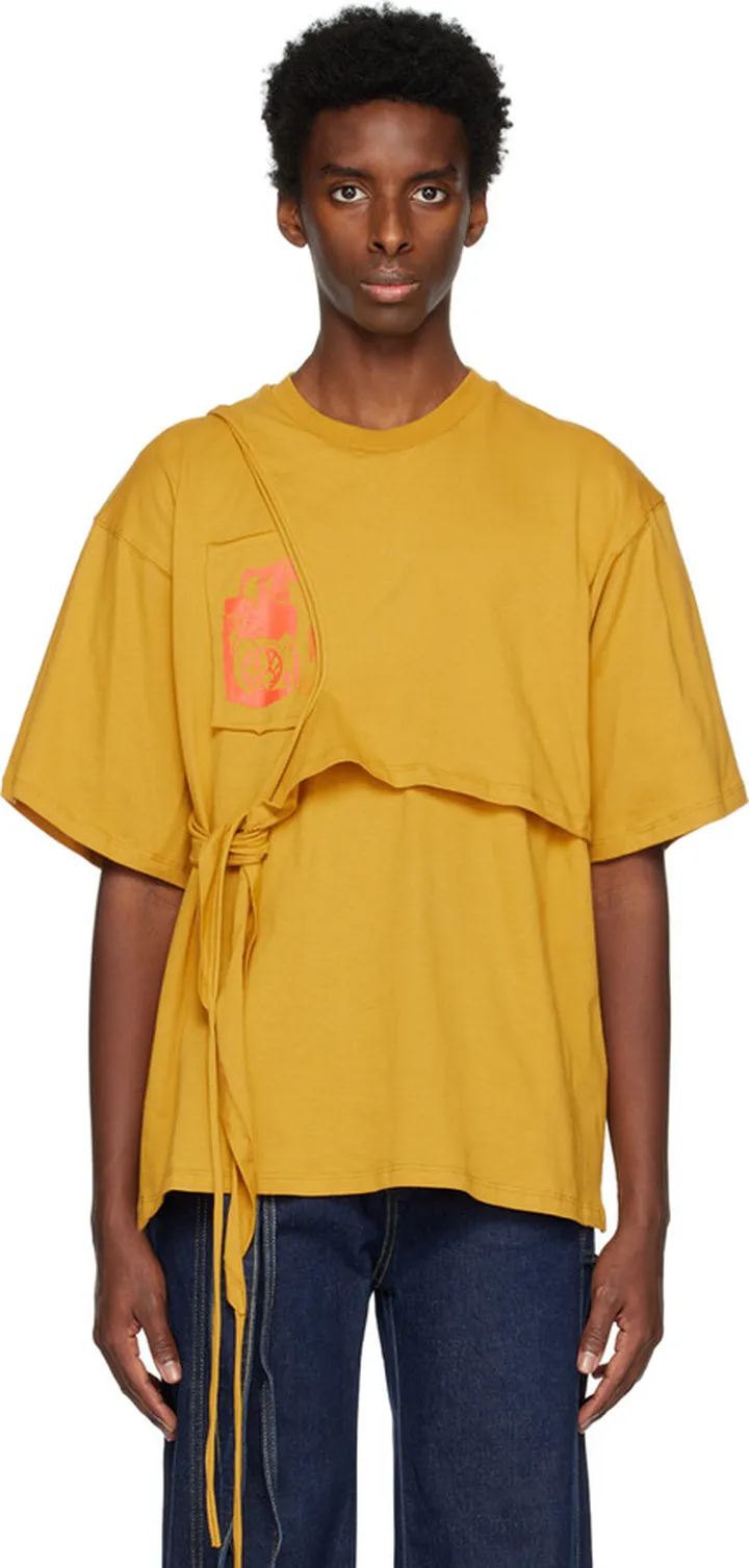 Ottolinger Yellow Wrap T-Shirt