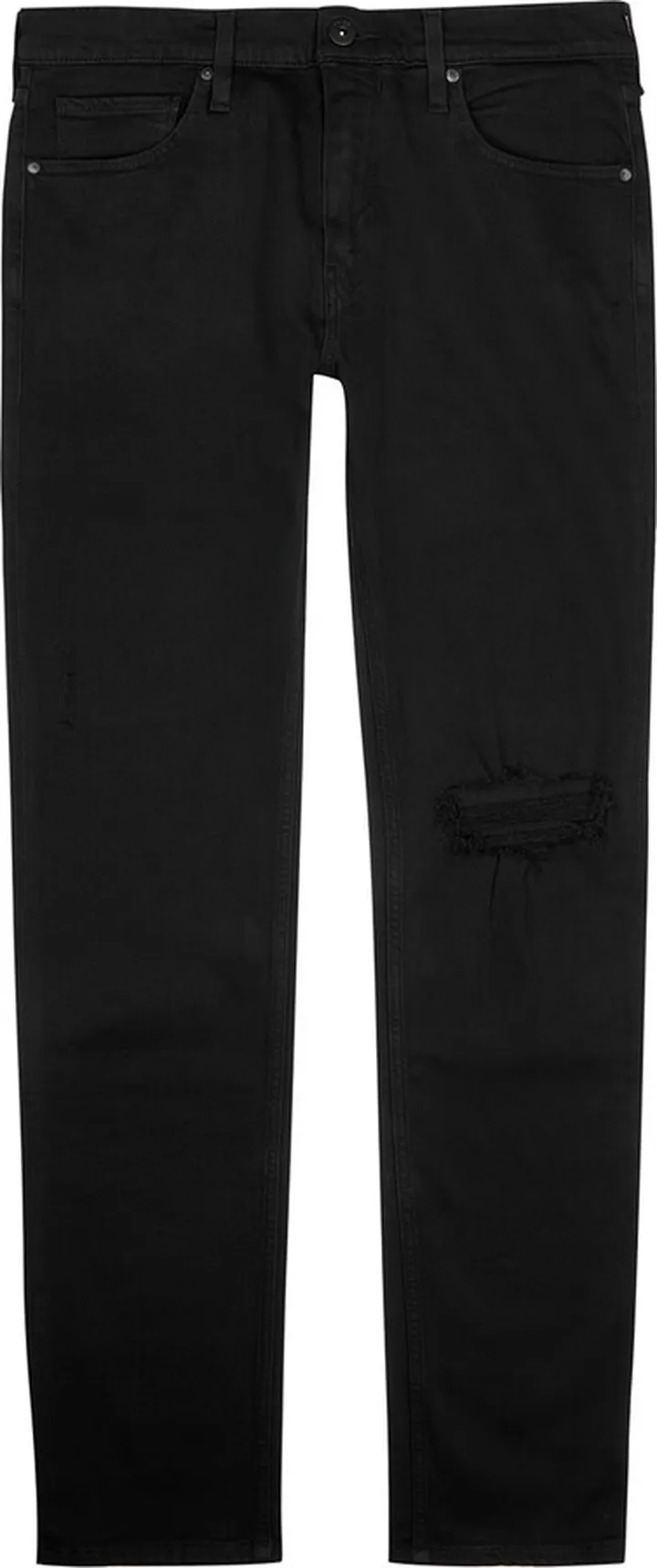 Paige Lennox Distressed Slim-leg Jeans