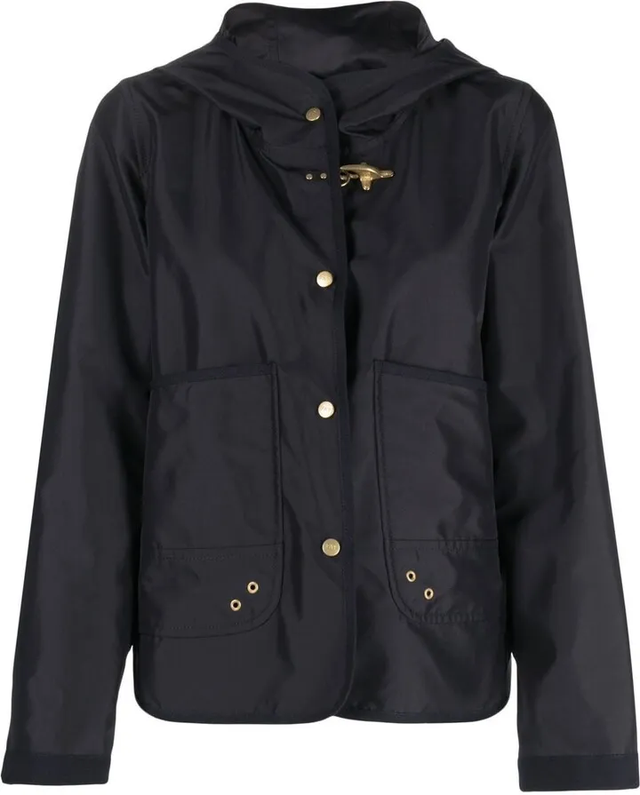Long-Sleeve Hooded Jacket