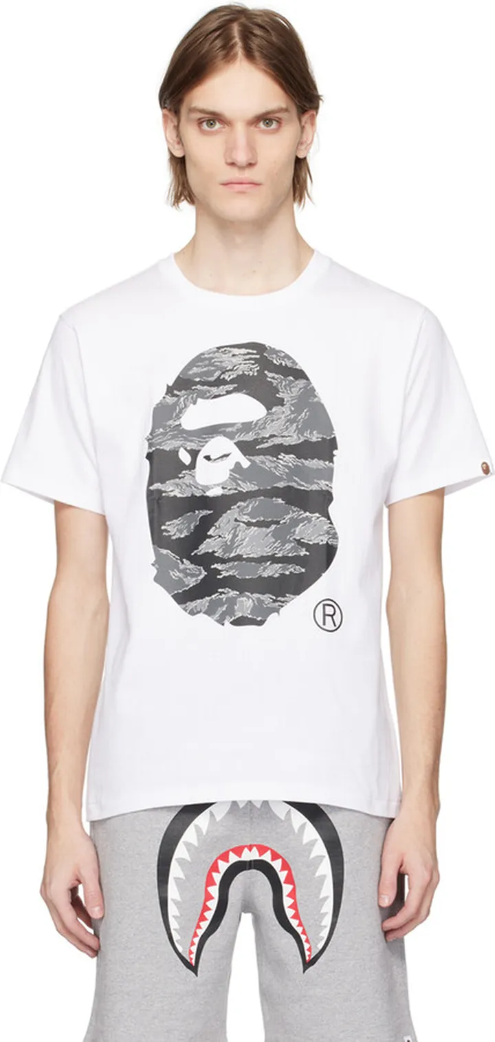 BAPE White Big Ape Head T-Shirt