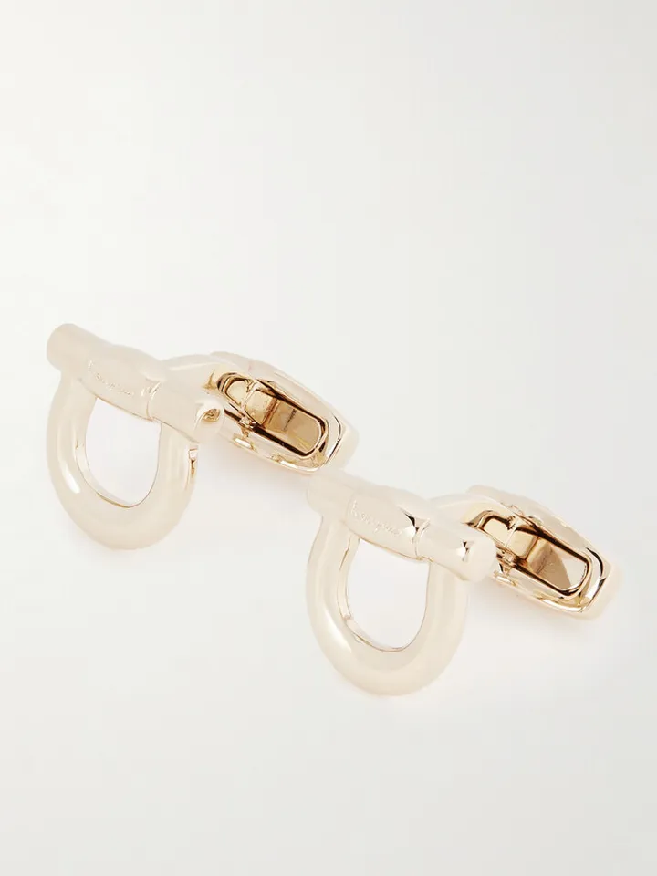 Gancio Gold-Tone Cufflinks