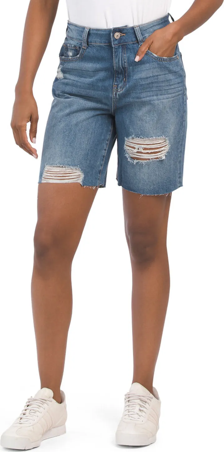 Boyfriend Bermuda Shorts