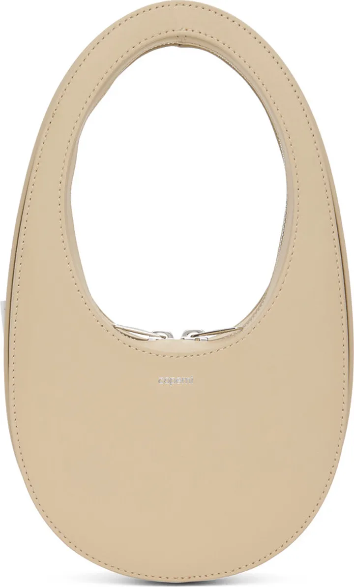 Coperni Beige Mini Swipe Bag
