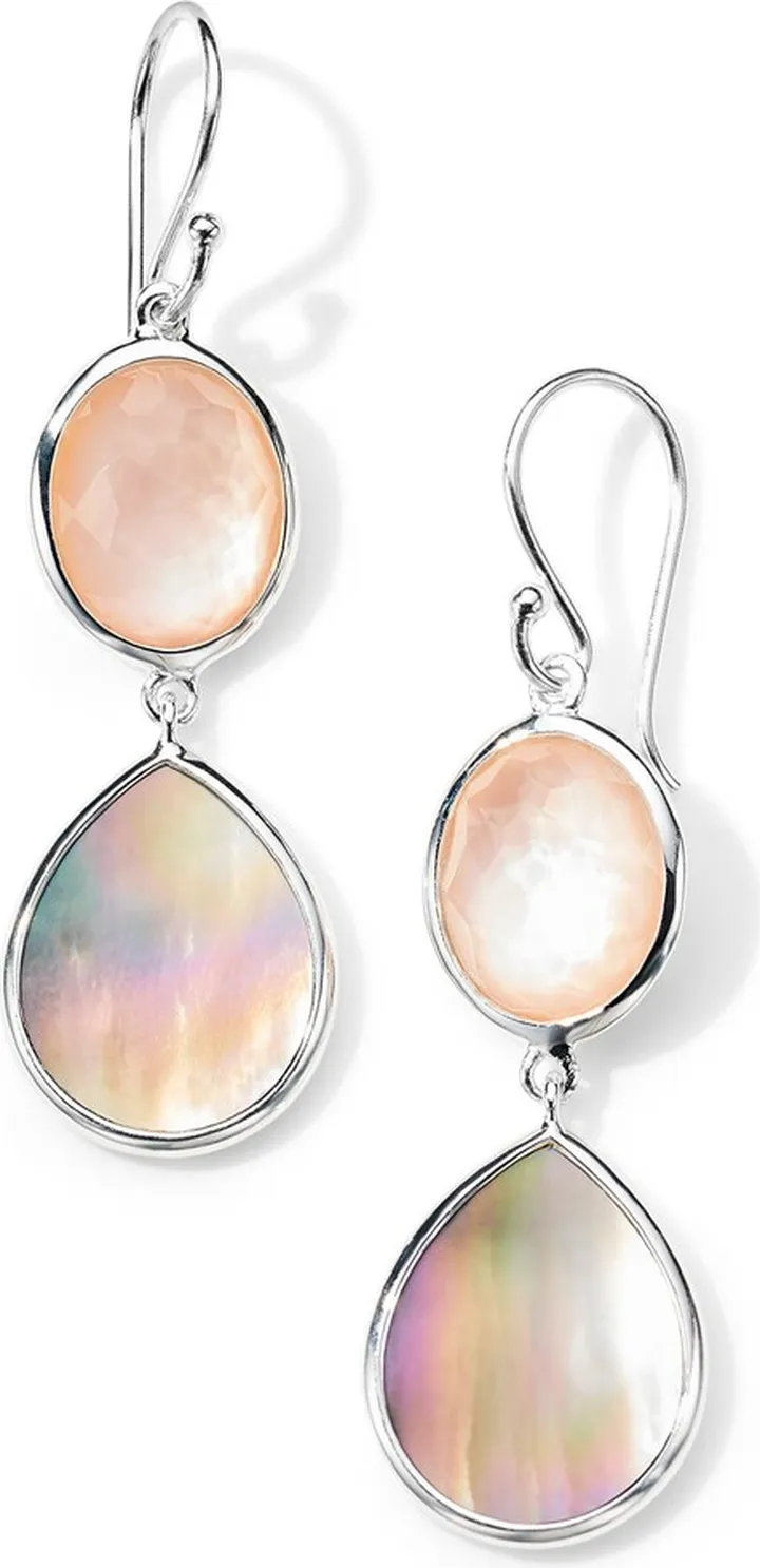 Polished Rock Candy Drop Earrings