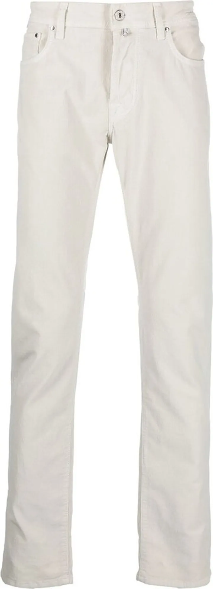 Skinny-Cut Leg Trousers